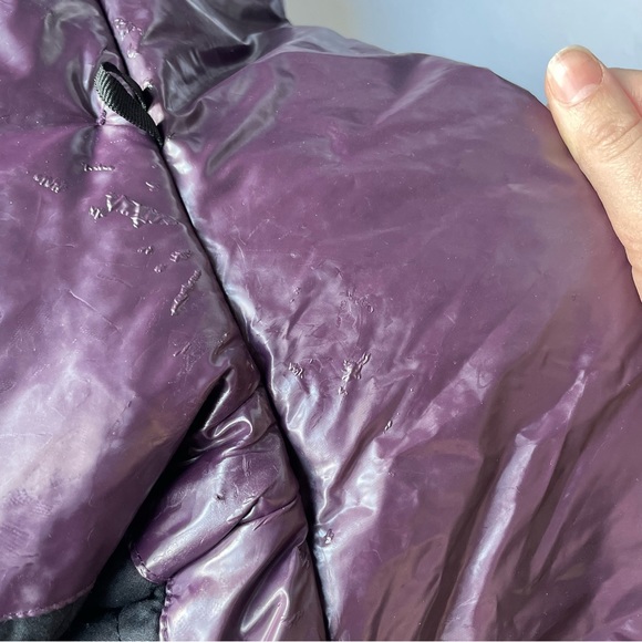 10 yrs girl’s purple fur trim jacket - Picture 5 of 5